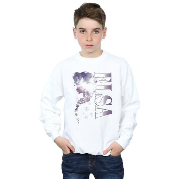 Disney Pojkar Frozen Ice Kingdom Silhouette Sweatshirt