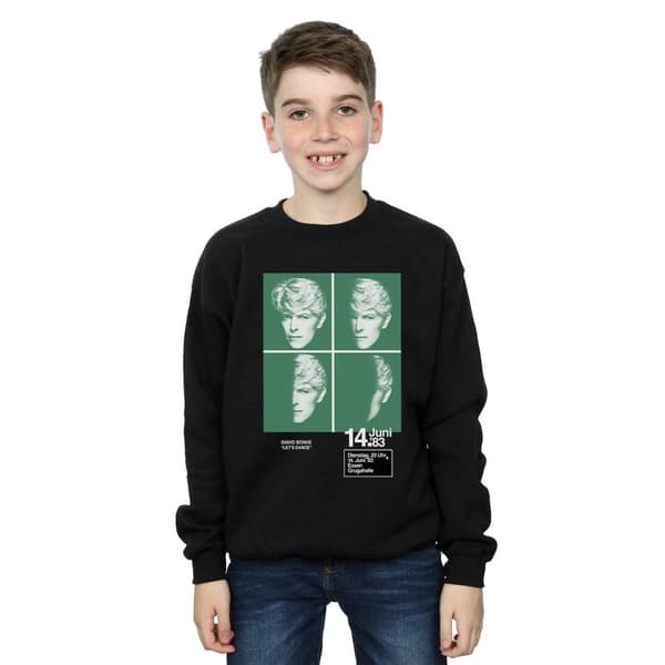 David Bowie Boys 1983 Concert Poster Sweatshirt