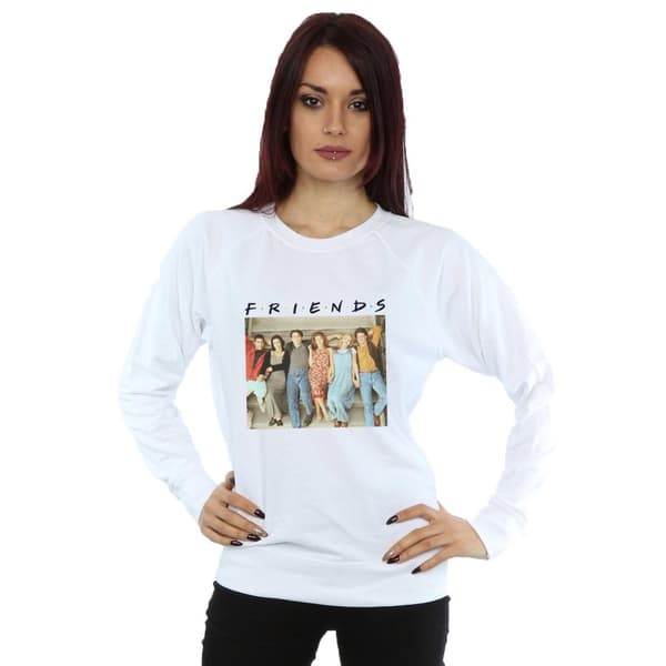 Friends Sweatshirt med fototrappor för damer/kvinnor