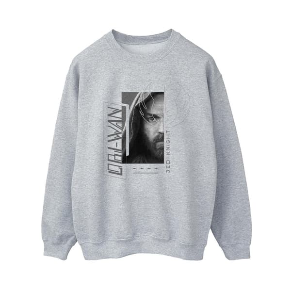 Star Wars Womens/Ladies Obi-Wan Kenobi Jedi SciFi Collage Sweatshirt