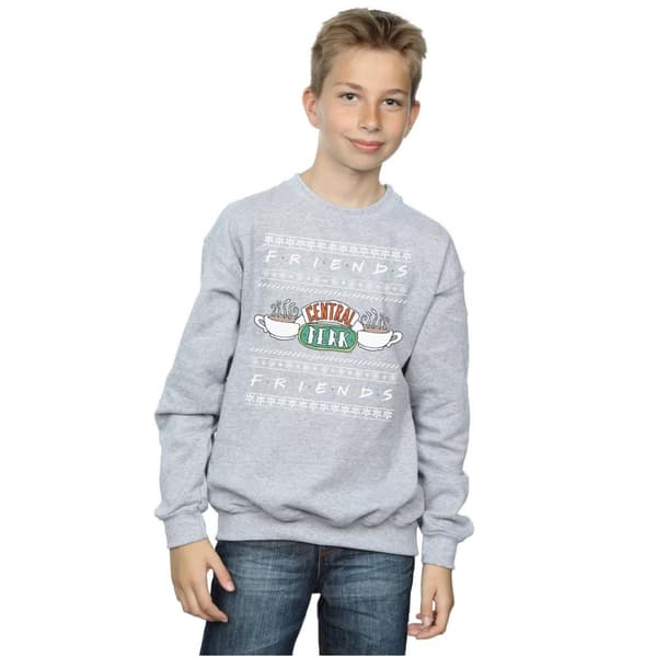 Friends Boys Fair Isle Central Perk Sweatshirt