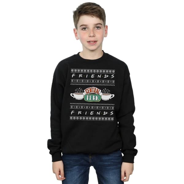 Friends Boys Fair Isle Central Perk Sweatshirt
