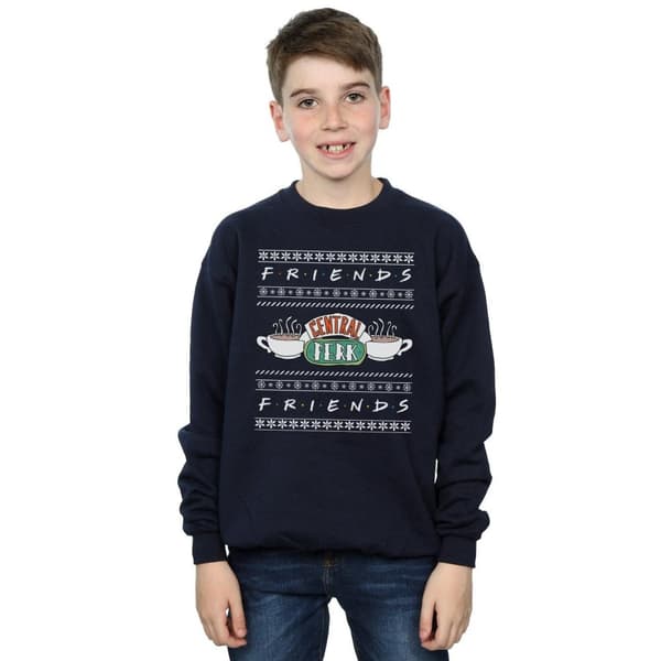 Friends Boys Fair Isle Central Perk Sweatshirt