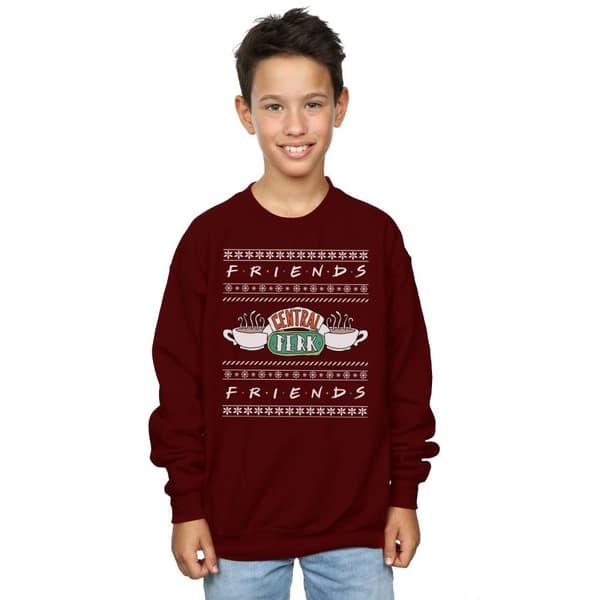 Friends Boys Fair Isle Central Perk Sweatshirt