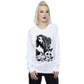 Miniatyrbillede 2 af 3: Corpse Bride Womens/Ladies Skull Logo Sweatshirt