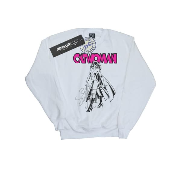 DC Comics Catwoman Whip-tröja för flickor