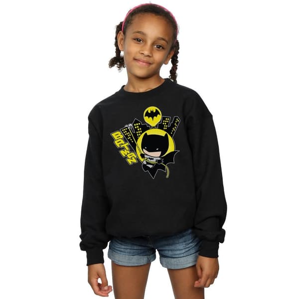 DC Comics Chibi Batman Swinging-tröja för flickor