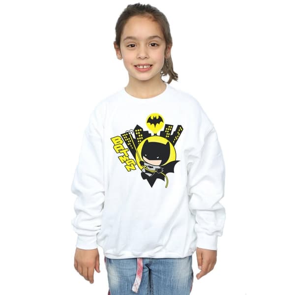 DC Comics Chibi Batman Swinging-tröja för flickor