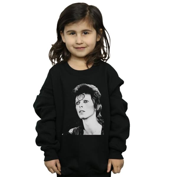 David Bowie Girls Ziggy Looking Sweatshirt