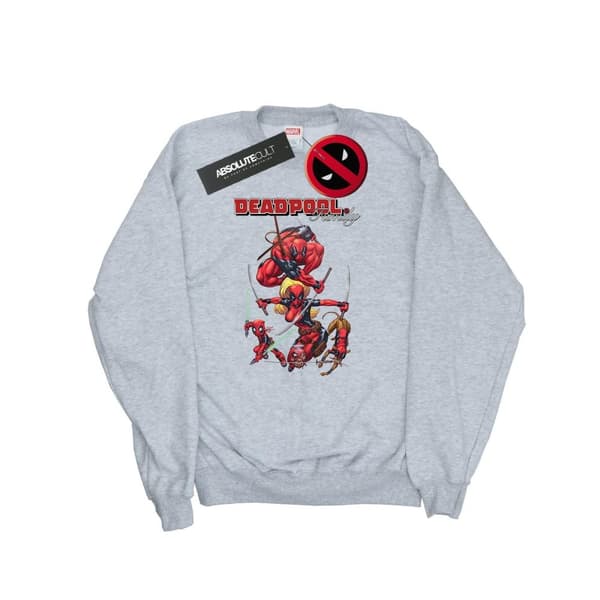 Marvel Womens/Ladies Deadpool Family Sweatshirt