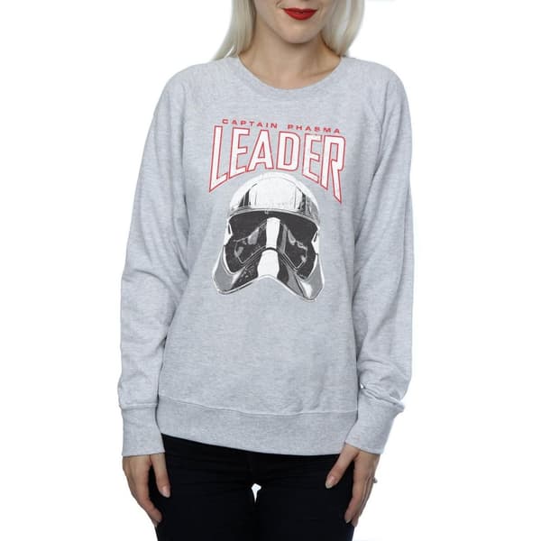 Star Wars Womens/Ladies The Last Jedi Leader Helmet Sweatshirt