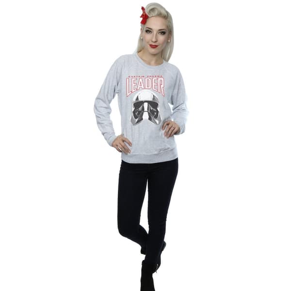 Star Wars Womens/Ladies The Last Jedi Leader Helmet Sweatshirt