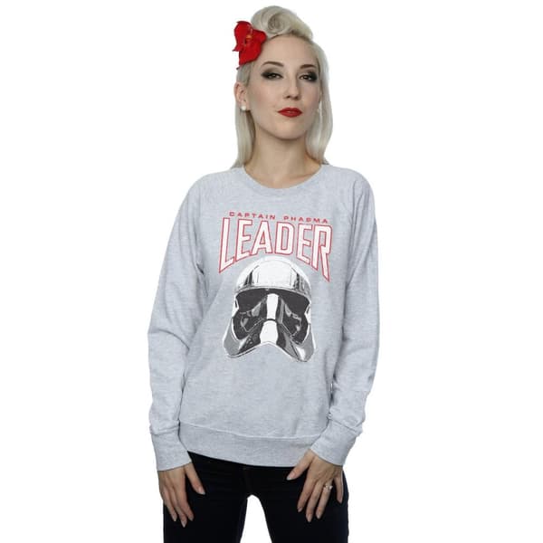 Star Wars Womens/Ladies The Last Jedi Leader Helmet Sweatshirt