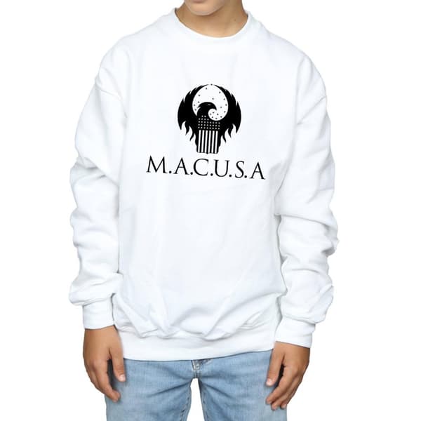 Fantastic Beasts Sweatshirt med MACUSA-logotyp för pojkar