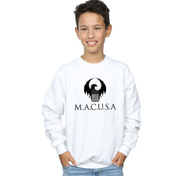 Fantastic Beasts Sweatshirt med MACUSA-logotyp för pojkar