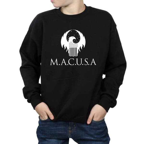 Fantastic Beasts Sweatshirt med MACUSA-logotyp för pojkar