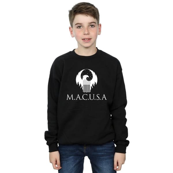 Fantastic Beasts Sweatshirt med MACUSA-logotyp för pojkar