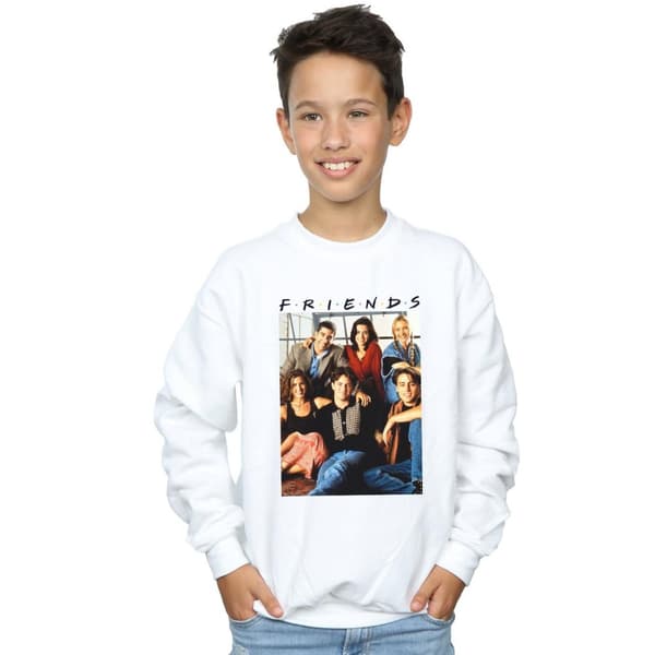 Friends Boys Group Photo Window Sweatshirt