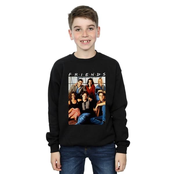 Friends Boys Group Photo Window Sweatshirt