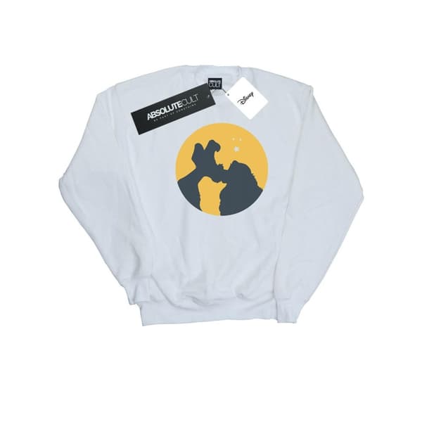 Disney Mens Lady And The Tramp Moonlight Kiss - Sweatshirt