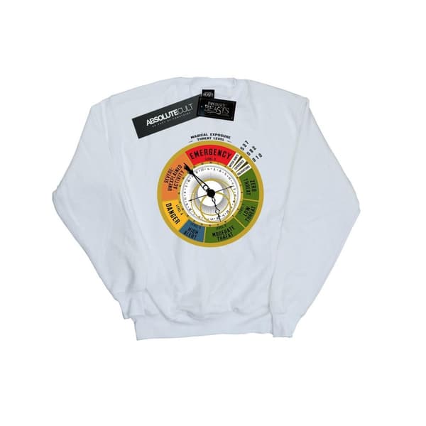 Fantastic Beasts Sweatshirt med hotnivå för pojkar White 5-6 Years