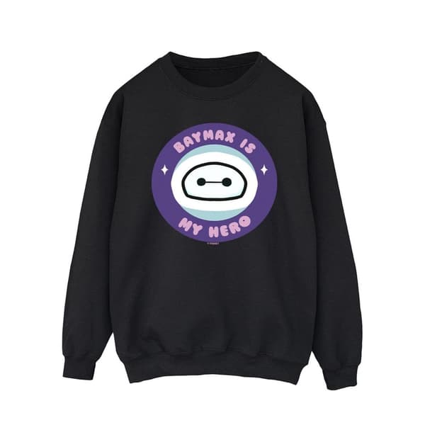 Disney Mens Big Hero 6 Baymax My Hero Pocket Sweatshirt