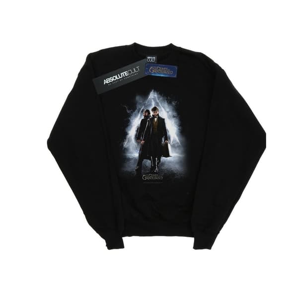 Fantastic Beasts Sweatshirt med poster av Newt och Dumbledore för flickor