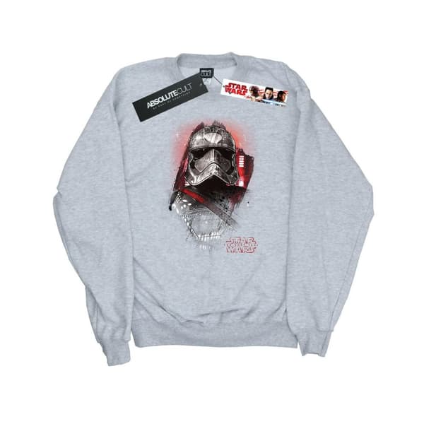 Star Wars Dam/Tjej The Last Jedi Kapten Phasma Borstad Sweatshirt