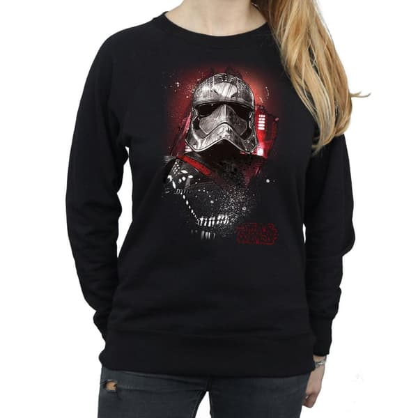 Star Wars Womens/Ladies The Last Jedi Captain Phasma Brushed Sweatshirt