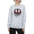 Miniatyrbild 3 av 5: Star Wars Dam/Tjej The Last Jedi - Sweatshirt med splittrat emblem