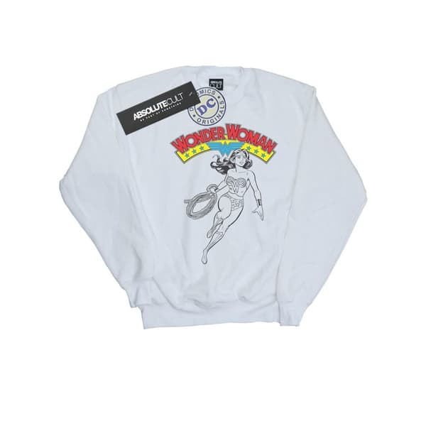DC Comics Dam/Tjej Wonder Woman Lasso Sweatshirt