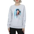 Miniatyrbild 3 av 5: Star Wars Dam/Tjej Den sista jedin Rey borstad sweatshirt