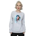 Miniatyrbild 2 av 5: Star Wars Dam/Tjej Den sista jedin Rey borstad sweatshirt