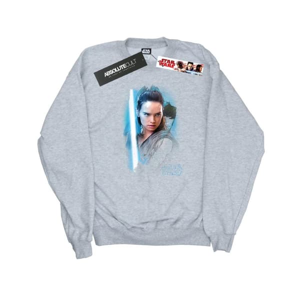 Star Wars Dam/Tjej Den sista jedin Rey borstad sweatshirt