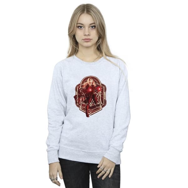 Marvel Womens/Ladies Doctor Strange Wanda Vintage Sweatshirt