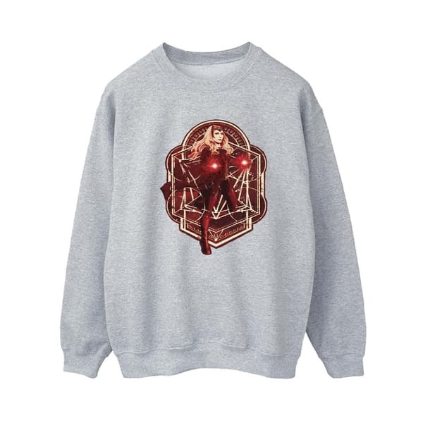 Marvel Womens/Ladies Doctor Strange Wanda Vintage Sweatshirt