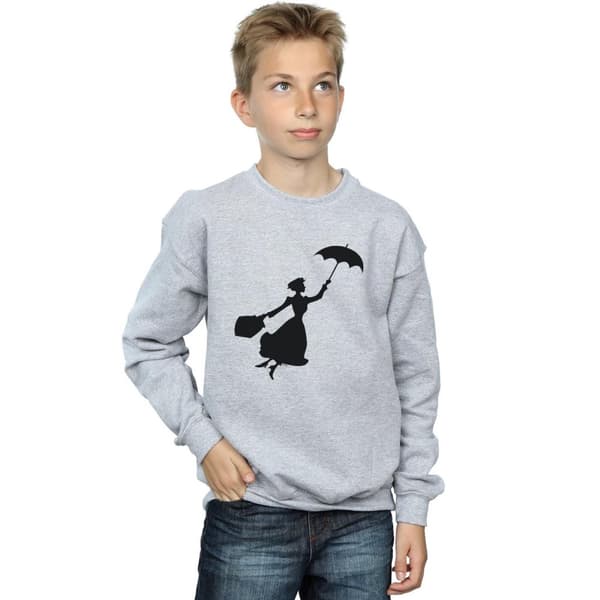 Disney Pojkar Mary Poppins Flying Silhouette Sweatshirt