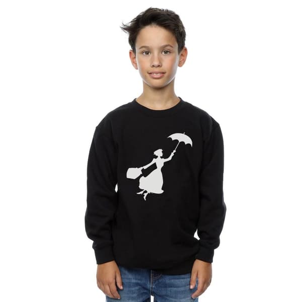 Disney Pojkar Mary Poppins Flying Silhouette Sweatshirt