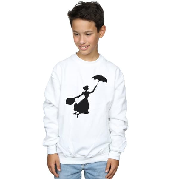 Disney Pojkar Mary Poppins Flying Silhouette Sweatshirt