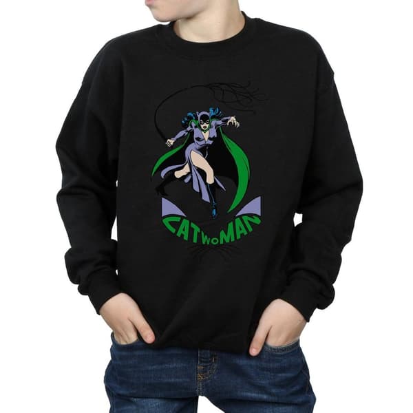 DC Comics Catwoman Whip-tröja för pojkar