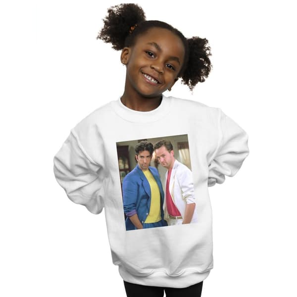 Friends Girls 80´s Ross And Chandler Sweatshirt