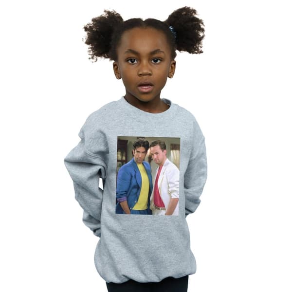 Friends Girls 80´s Ross And Chandler Sweatshirt