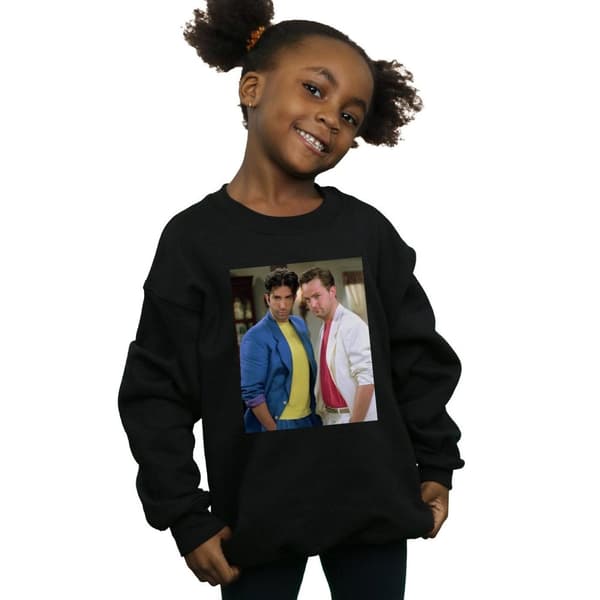 Friends Girls 80´s Ross And Chandler Sweatshirt