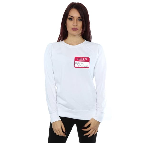 Friends Womens/Ladies Regina Phalange Name Tag Sweatshirt