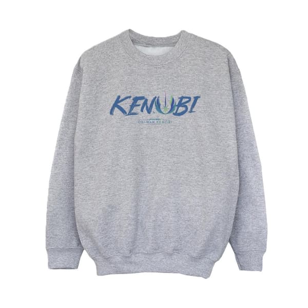 Star Wars: Obi-Wan Kenobi Sweatshirt med målad front för pojkar