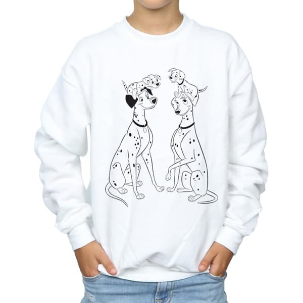 Disney Boys 101 Dalmatians Family Sweatshirt