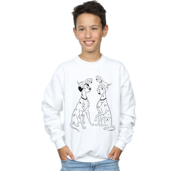 Disney Boys 101 Dalmatians Family Sweatshirt