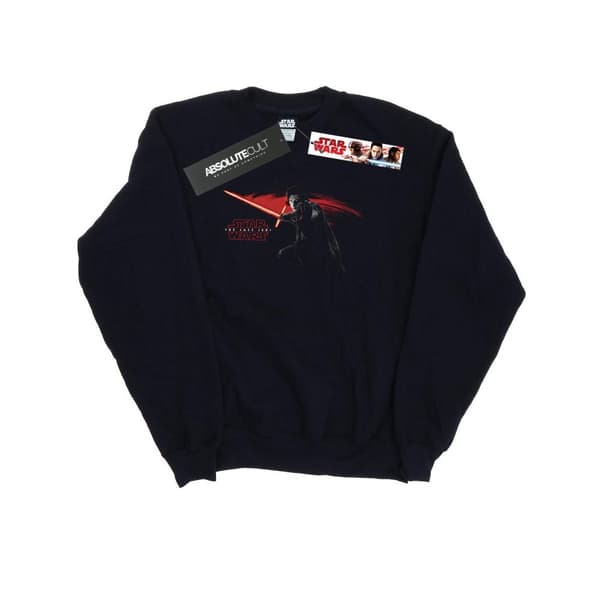 Star Wars Dam/Tjej The Last Jedi Kylo Ren Hand Sweatshirt Black S