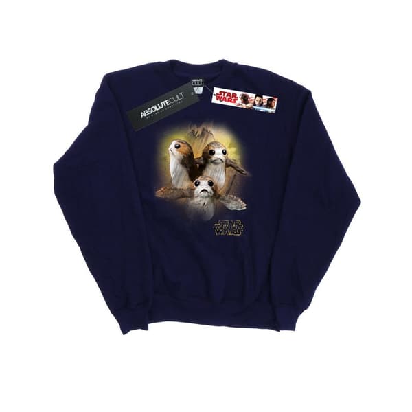Star Wars Womens/Ladies The Last Jedi Porgs Brushed Sweatshirt