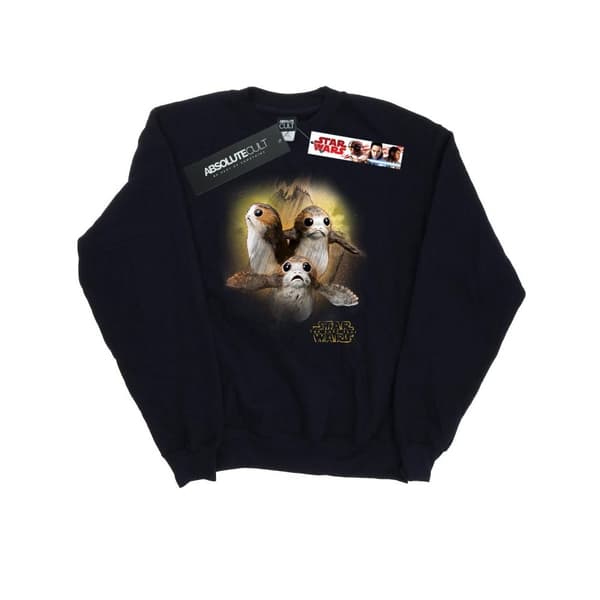 Star Wars Womens/Ladies The Last Jedi Porgs Brushed Sweatshirt